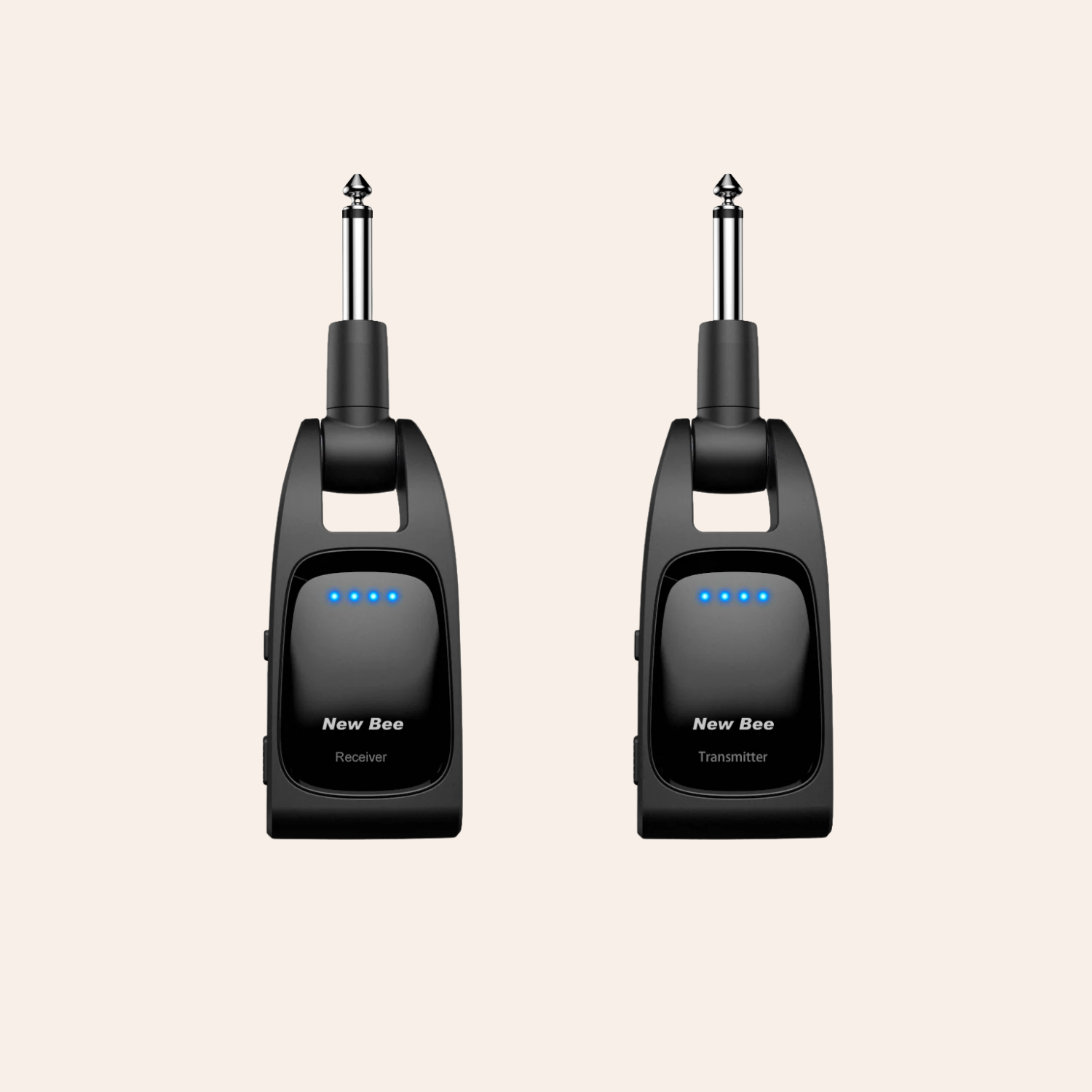 Wireless Guitar System 2.4GHz Transmitter Receiver New Bee Audio ...