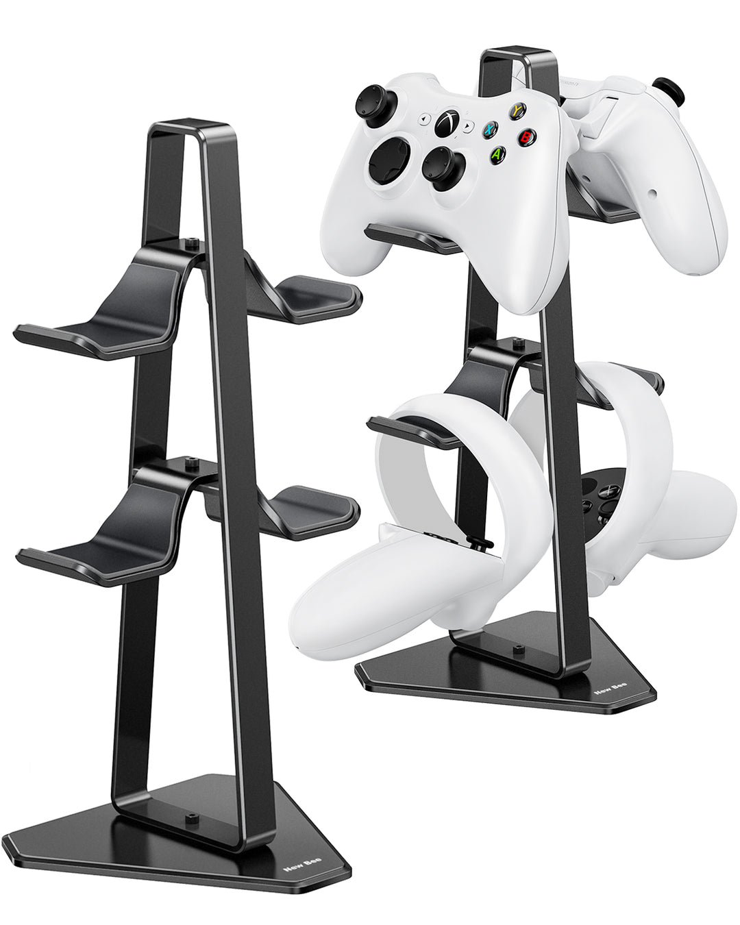 New Bee PlayStation Controller Organizer for Desk, Display Storage Stand for PS5/ PS4/Xbox Series/Nintendo Switch, Black