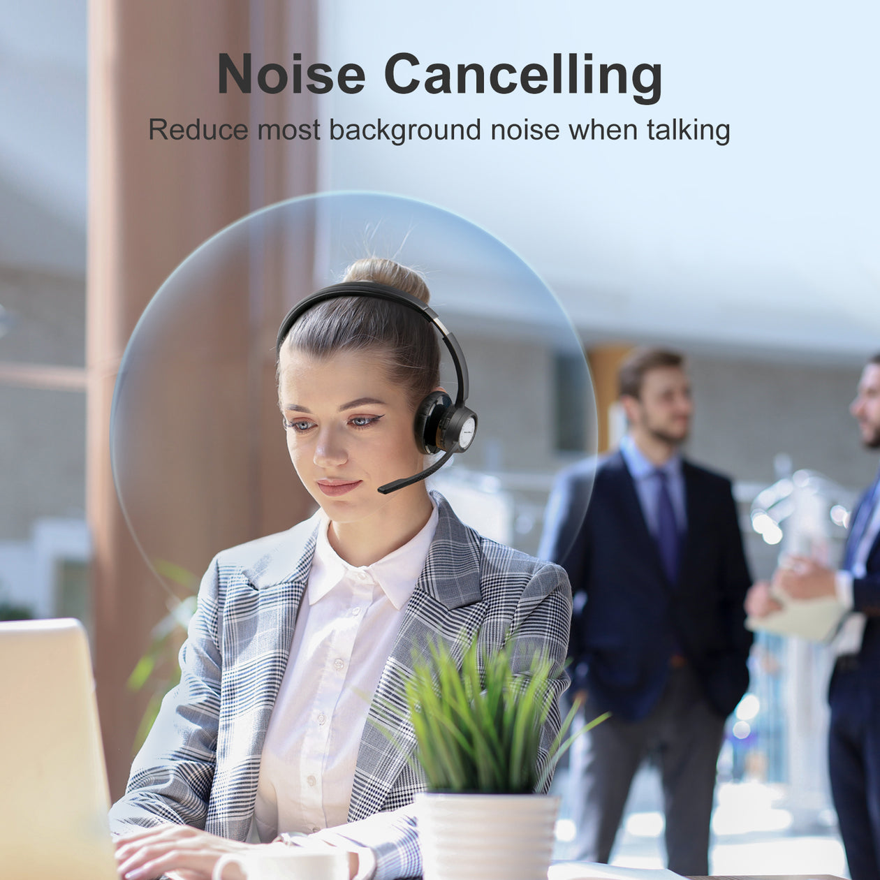 Wireless Office Headphone BH60