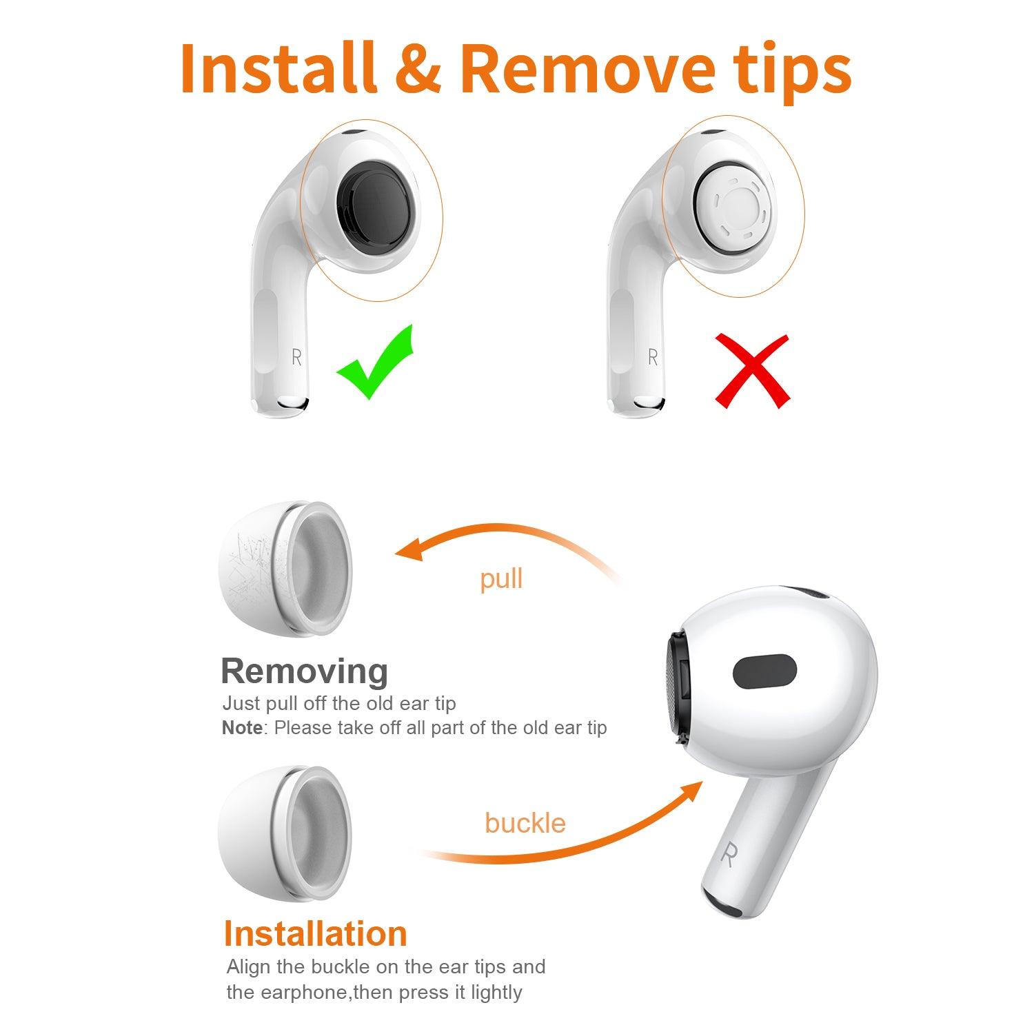 AirPods Pro Replacement Ear Tips（XS） - New Bee