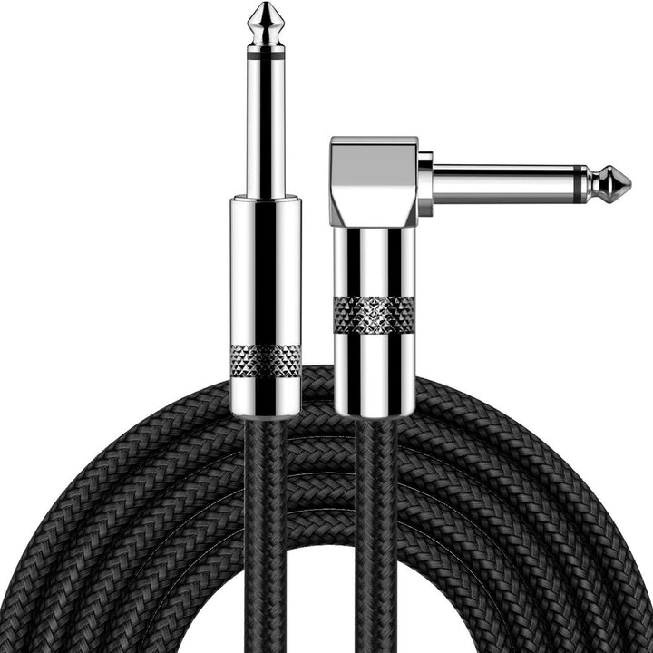 Guitar Cable 20 ft New Bee Electric Instrument Cable Bass AMP Cord 1/4 Straight to Straight for Electric Guitar, Bass Guitar, Electric Mandolin, Pro Audio