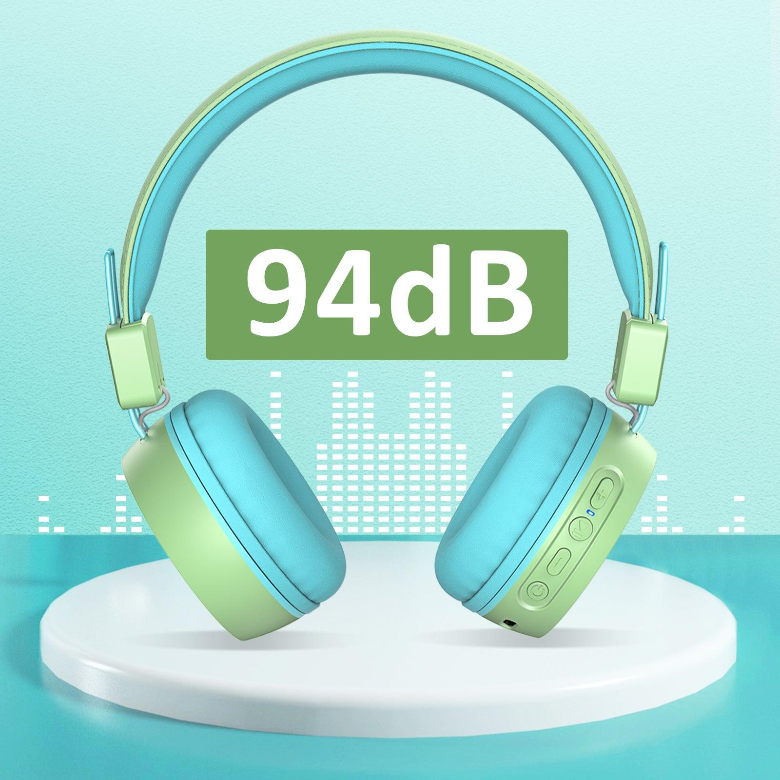 Kids Bluetooth Headphone Green