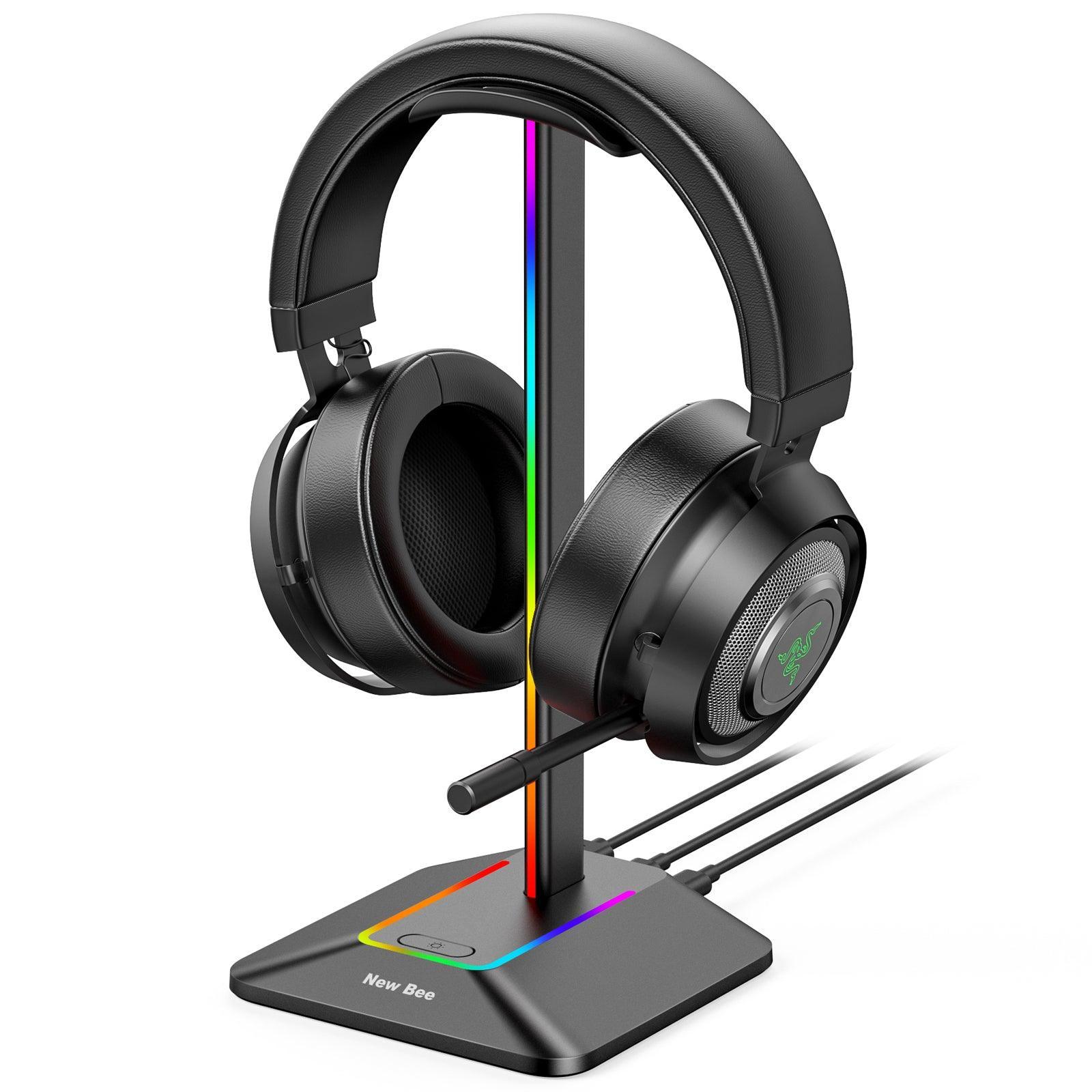 RGB Headphone Stand Z8 - New Bee