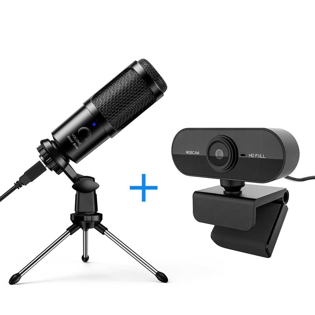USB Microphone and HD Webcam Bundle – New Bee