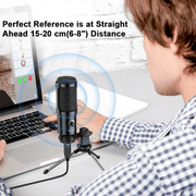 USB Microphone and HD Webcam Bundle - New Bee
