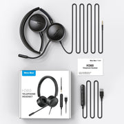 USB Office Computer Headset H360 - New Bee