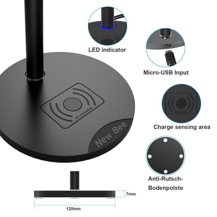 Wireless Charger Headphone Stand Z4