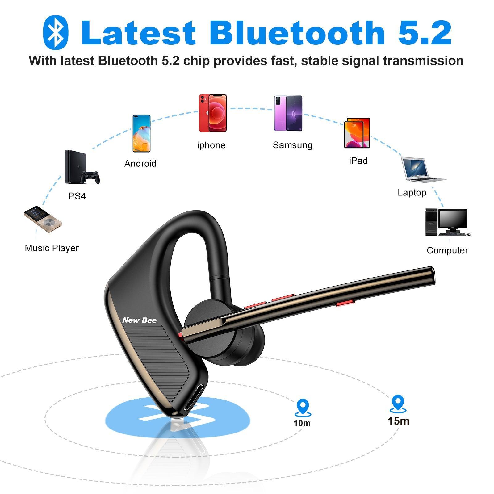 New bee best sale bluetooth headset review